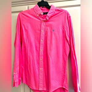 Ralph Lauren long sleeve button down size Large